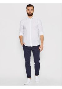 Only & Sons Koszula Caiden 22012321 Biały Slim Fit. Kolor: biały. Materiał: bawełna