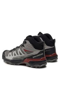 salomon - Salomon Trekkingi X Ultra 360 Mid Gore-Tex L47447800 Szary. Kolor: szary. Materiał: mesh, materiał. Technologia: Gore-Tex. Sport: turystyka piesza #7