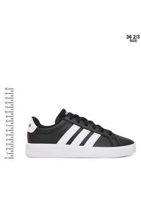 Adidas - adidas Sneakersy Grand Court 3.0 JP9366 Czarny. Kolor: czarny. Materiał: skóra #6