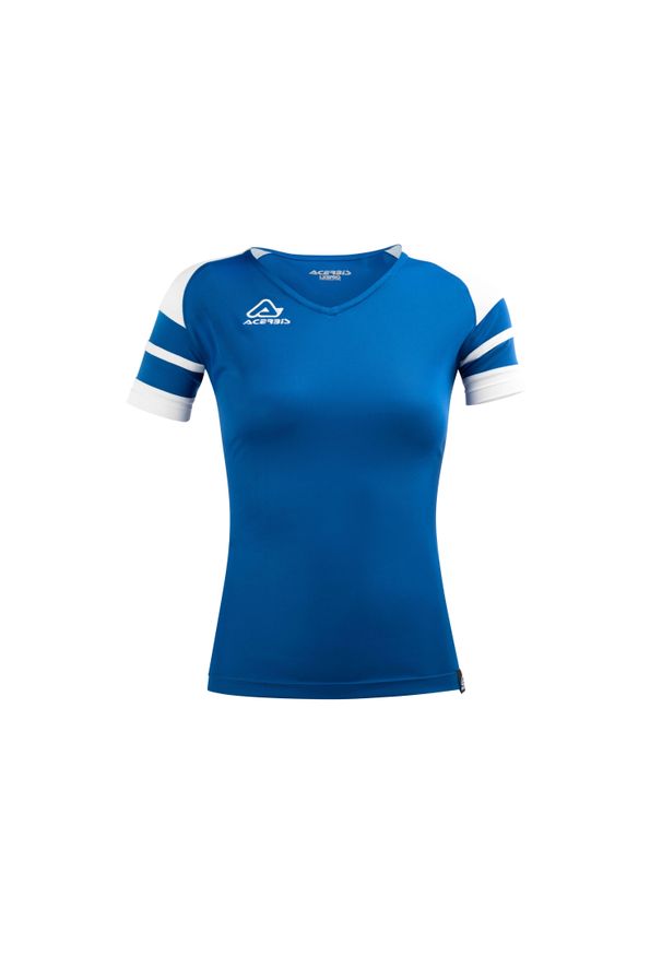 ACERBIS - Damski jersey Acerbis Kemari. Kolor: niebieski, wielokolorowy, biały. Materiał: jersey. Sport: piłka nożna