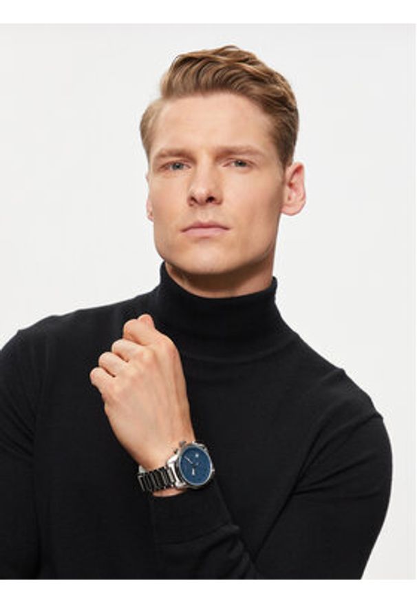 BOSS - Boss Zegarek 1514007 Srebrny. Kolor: srebrny