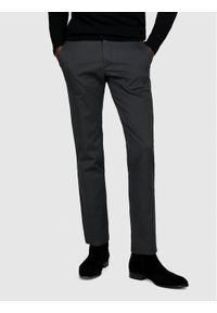 Sisley Spodnie materiałowe 4QUXSF02X Szary Slim Fit. Kolor: szary. Materiał: bawełna #1