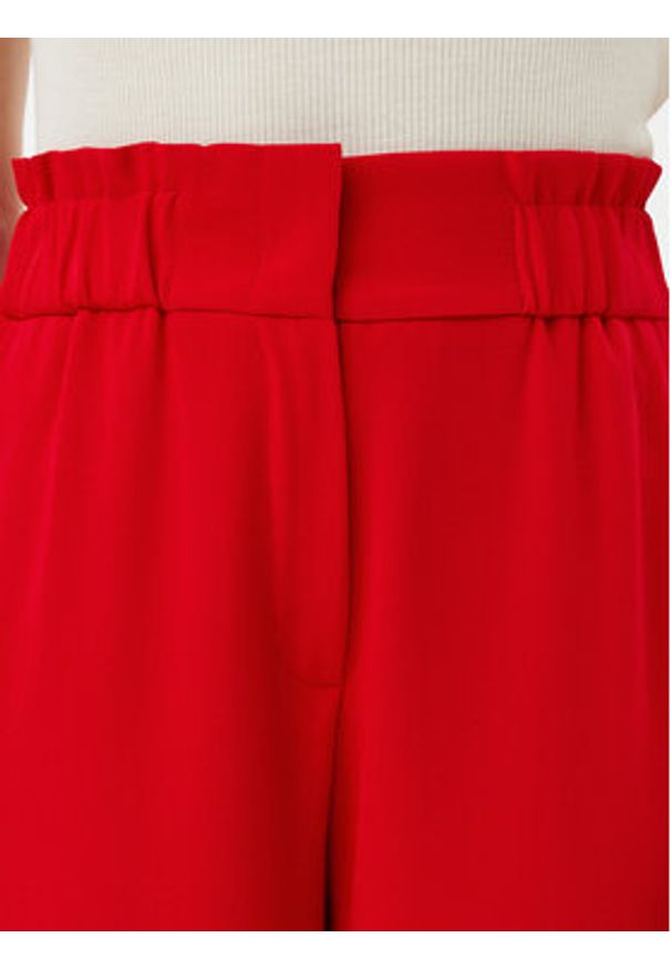 Morgan Spodnie palazzo 242-PBIRD Czerwony Wide Leg. Kolor: czerwony. Materiał: syntetyk