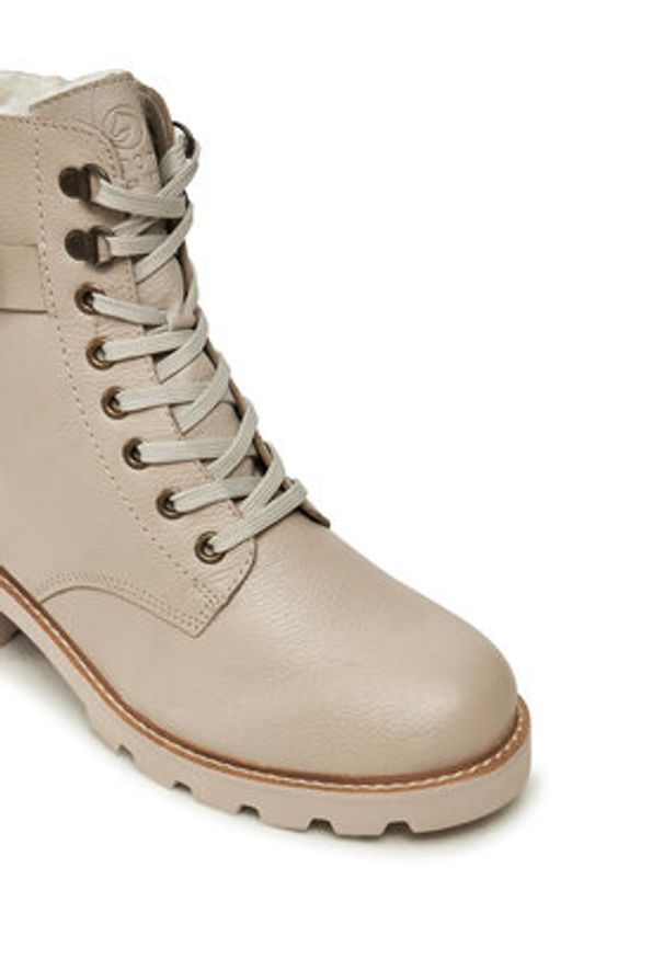 Remonte Trzewiki D0A74-60 Beżowy. Kolor: beżowy. Materiał: skóra