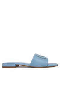 Guess Klapki FLJTAR LEA19 Niebieski. Kolor: niebieski. Materiał: skóra #1