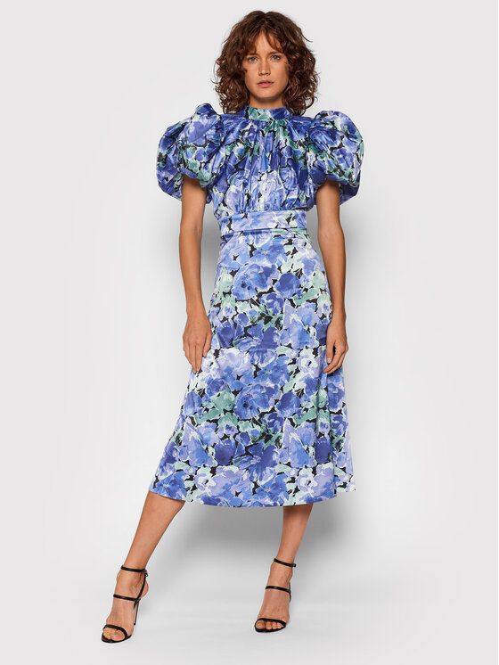 ◆Since Then◆ Minerva Ribbon Long Dress Blue Minerva ribbon long dress (Blue) – SINCETHEN