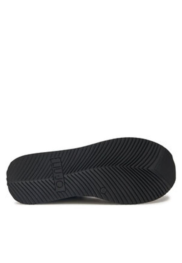 Liu Jo Sneakersy BA5035 PX618 S3667 Czarny. Kolor: czarny. Materiał: zamsz, skóra