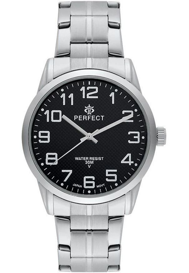 Zegarek Perfect G293-03 męski klasyczny czytelny 42 mm .. Styl: klasyczny