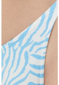 Answear Lab dwuczęściowy strój kąpielowy lekko usztywniona miseczka. Kolor: niebieski. Materiał: materiał #3