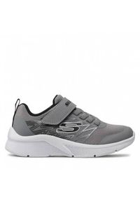 skechers - Buty do chodzenia dla dzieci Skechers 403770LGYBK. Zapięcie: rzepy. Kolor: szary. Materiał: syntetyk, materiał. Szerokość cholewki: normalna. Model: Skechers Sport. Sport: turystyka piesza
