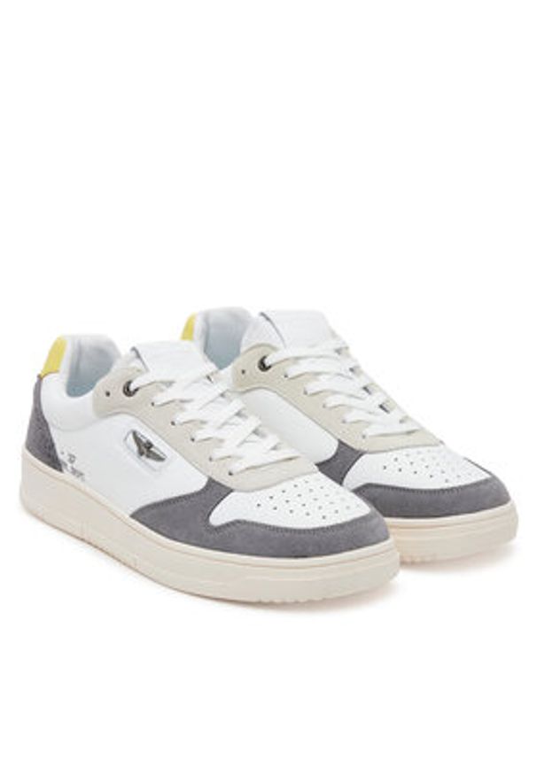 Aeronautica Militare Sneakersy 251SC235PL244 Biały. Kolor: biały. Materiał: skóra