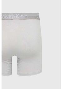 Calvin Klein Underwear bokserki 3-pack męskie kolor szary. Kolor: szary. Materiał: poliester #5