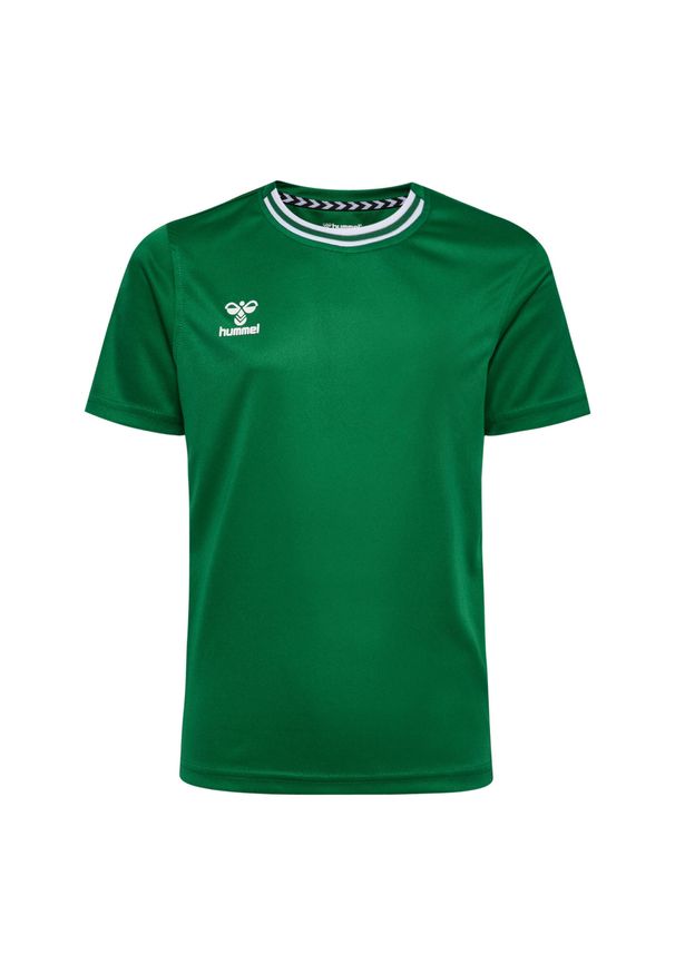 Koszulka dla dzieci Hummel Playful. Kolor: zielony. Sport: piłka nożna