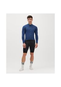 Koszulka rowerowa męska Silvini VARANO MD1603. Kolor: niebieski. Długość rękawa: długi rękaw. Długość: długie. Sezon: zima. Sport: kolarstwo #1