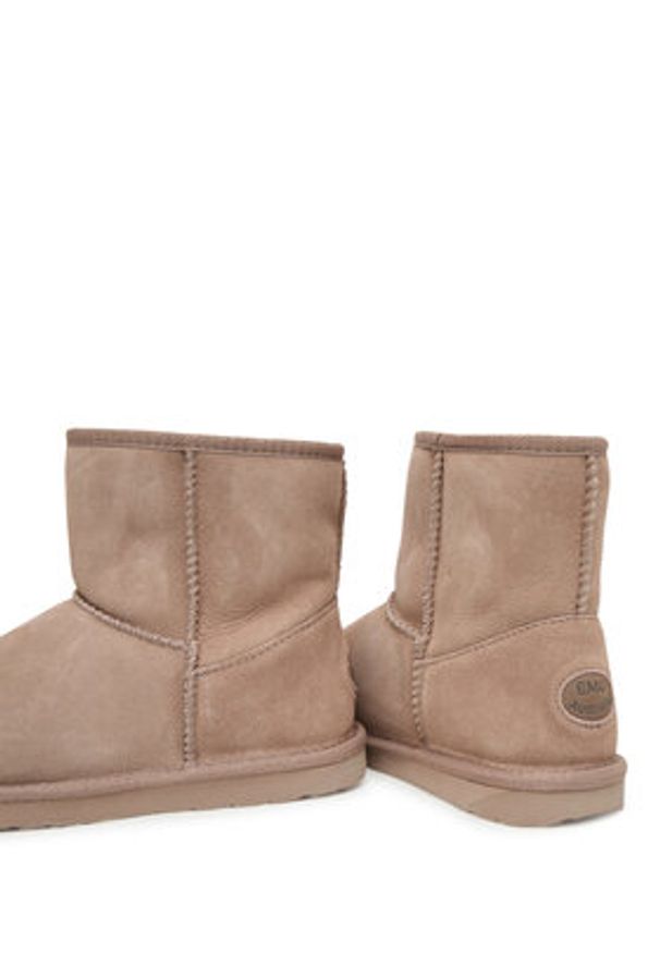 EMU Australia Śniegowce Stinger Mini W10003 Różowy. Kolor: różowy. Materiał: skóra