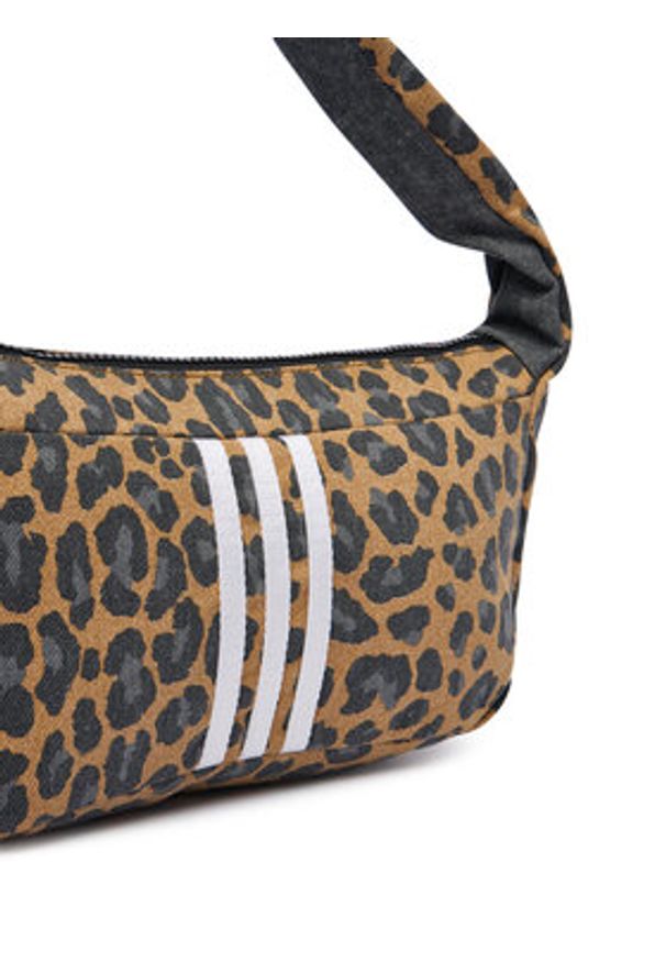 Adidas - adidas Torebka Leopard Small JX3198 Brązowy. Kolor: brązowy