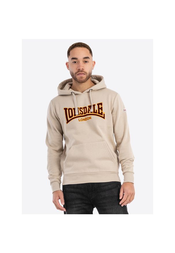 Bluza z kapturem Lonsdale Classic Ll002. Typ kołnierza: kaptur. Kolor: beżowy