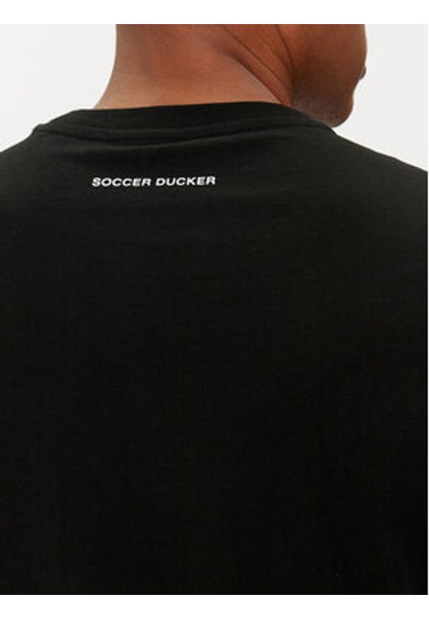 Save The Duck T-Shirt DT1709M BESY18 Czarny Regular Fit. Kolor: czarny. Materiał: bawełna