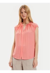 BOSS - Boss Bluzka Berika 50491355 Różowy Regular Fit. Kolor: różowy. Materiał: wiskoza #1