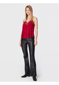 Zadig&Voltaire Top Christy WWCR00006 Czerwony Regular Fit. Kolor: czerwony. Materiał: jedwab #5