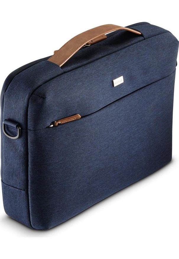 hama - Torba Hama Casual 15.6''-16.2'' granatowy. Kolor: niebieski. Materiał: skóra. Wzór: gładki. Styl: casual