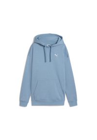 Damska luźna bluza z kapturem Puma FL B. Typ kołnierza: kaptur. Kolor: niebieski