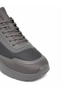 Calvin Klein Sneakersy Light Eva Run Lace Sock Mm HM0HM02164 Brązowy. Kolor: brązowy. Materiał: materiał. Sport: bieganie #4