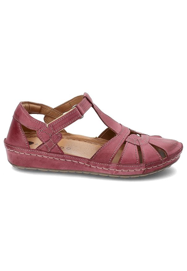 Różowe Sandały Armodo Modne Obuwie Damskie. Kolor: różowy. Sezon: lato. Styl: elegancki