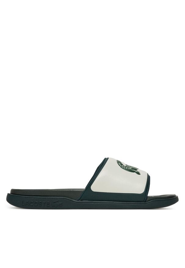 Klapki Lacoste. Kolor: biały