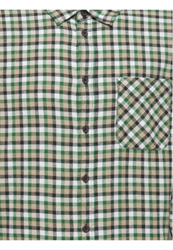 Blend Koszula 20715810 Zielony Regular Fit. Kolor: zielony. Materiał: bawełna