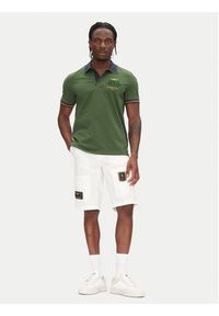 Aeronautica Militare Polo 251PO1859P191 Zielony Regular Fit. Typ kołnierza: polo. Kolor: zielony. Materiał: bawełna