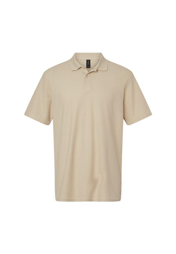 GILDAN - Koszulka Polo Dla Dorosłych Unisex Softstyle Pique. Typ kołnierza: polo. Kolor: beżowy
