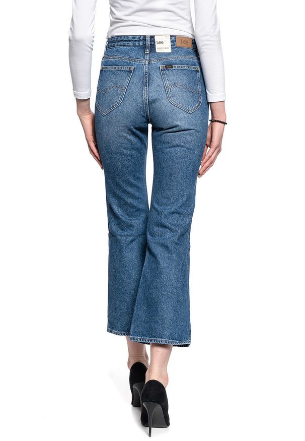 Lee - DAMSKIE SPODNIE JEANSOWE LEE CROPPED BOOT L30NRDQF 112106537