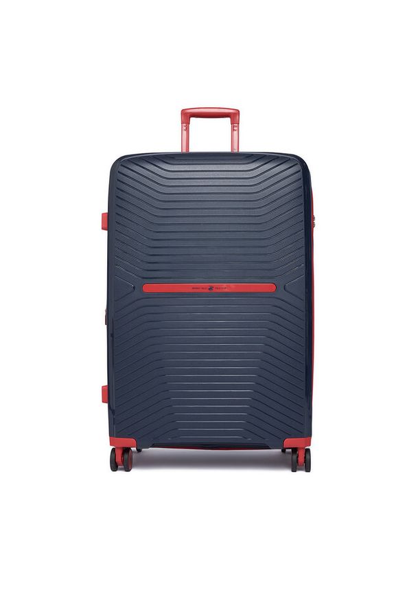 Walizka duża Beverly Hills Polo Club. Kolor: niebieski