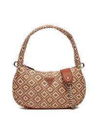 Guess Torebka Rianee Hobo HWWR92 28020 Brązowy. Kolor: brązowy. Materiał: skórzane #1