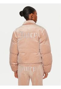 Juicy Couture Kurtka zimowa Margo JCOIJ224556 Beżowy Regular Fit. Kolor: beżowy. Materiał: syntetyk. Sezon: zima