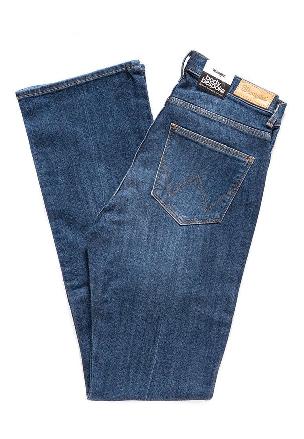 Wrangler - WRANGLER HIGH BOOTCUT DEEP SEA W27UGS12S 112128183. Stan: podwyższony