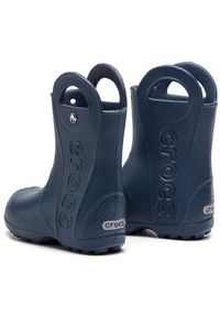 Crocs Kalosze Handle It Rain Boot Kids 12803 Granatowy. Kolor: niebieski