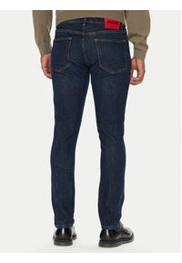 Hugo - HUGO Jeansy HUGO 734 50542696 Granatowy Extra Slim Fit. Kolor: niebieski #5