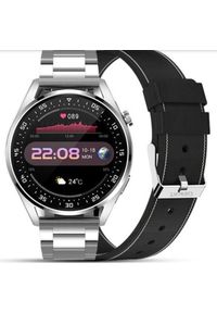 Smartwatch Giewont GW450-5 Srebrny (GW450-5). Rodzaj zegarka: smartwatch. Kolor: srebrny