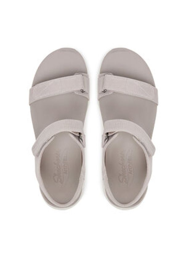 skechers - Skechers Sandały Arch Fit-Touristy 119247/TPE Brązowy. Kolor: brązowy. Materiał: materiał