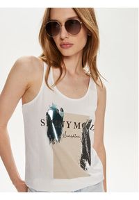only - ONLY Top Henny 15327669 Biały Regular Fit. Kolor: biały. Materiał: bawełna #4
