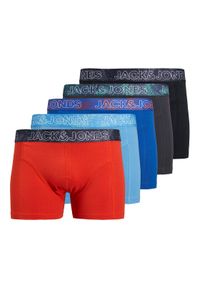 Jack & Jones - Jack&Jones Komplet 5 par bokserek Pete 12277587 Kolorowy. Materiał: bawełna. Wzór: kolorowy