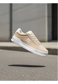 DC Sneakersy CEO-WP40-24302 Beżowy. Kolor: beżowy. Materiał: skóra, zamsz