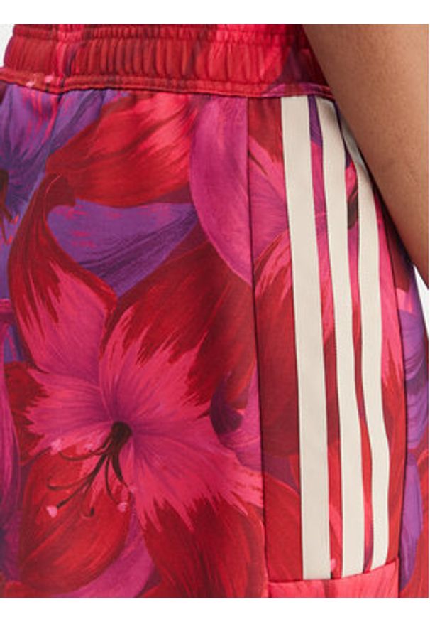 Adidas - adidas Spódnica mini Farm Rio KS8060 Różowy Regular Fit. Kolor: różowy. Materiał: bawełna, syntetyk
