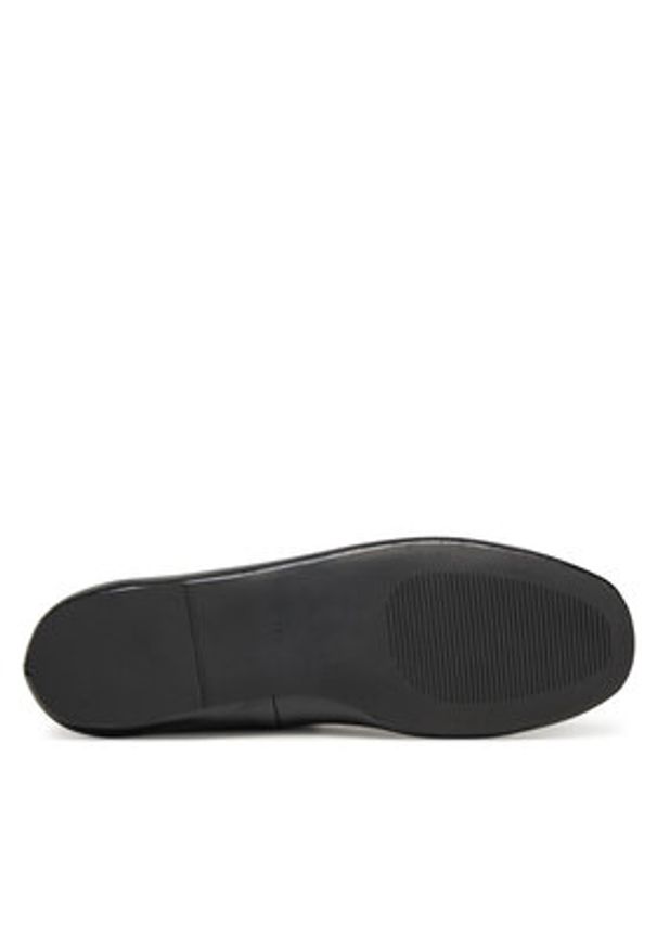 Steve Madden Baleriny Darts SM11003624 Czarny. Kolor: czarny. Materiał: skóra