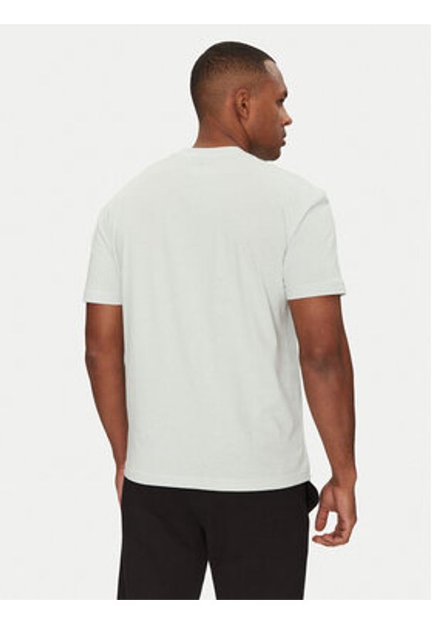 EA7 Emporio Armani T-Shirt 7M000266 AF10375 U9060 Niebieski Regular Fit. Kolor: niebieski. Materiał: bawełna