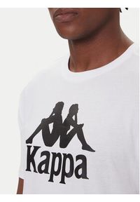 Kappa T-Shirt Authentic 361N6QW Biały Regular Fit. Kolor: biały. Materiał: bawełna #3