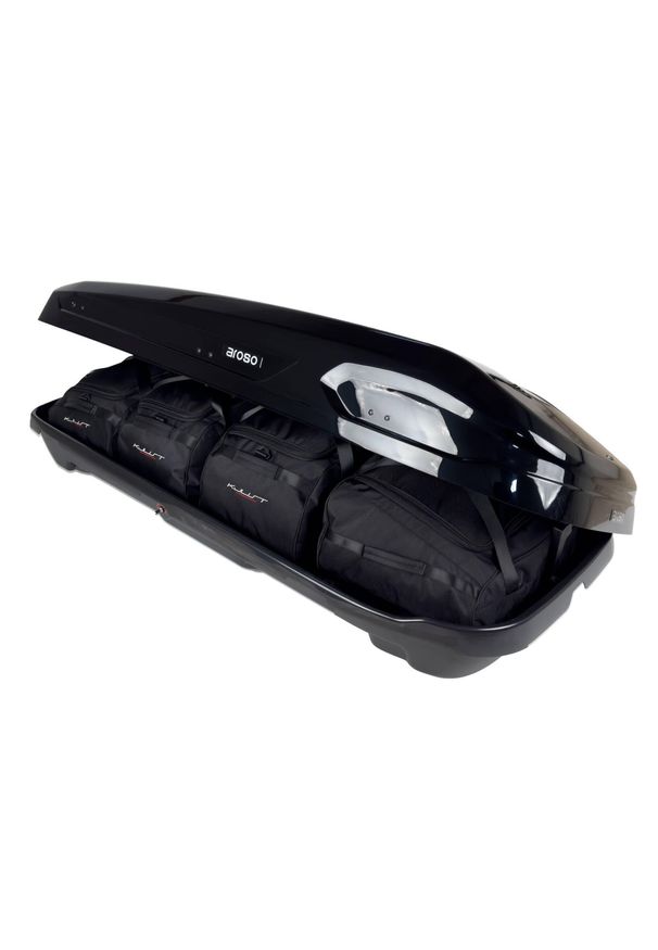 KJUST - Torby Do Boksu Dachowego Aroso Stuttgart 470 4Szt Kjust. Kolor: czarny. Styl: sportowy