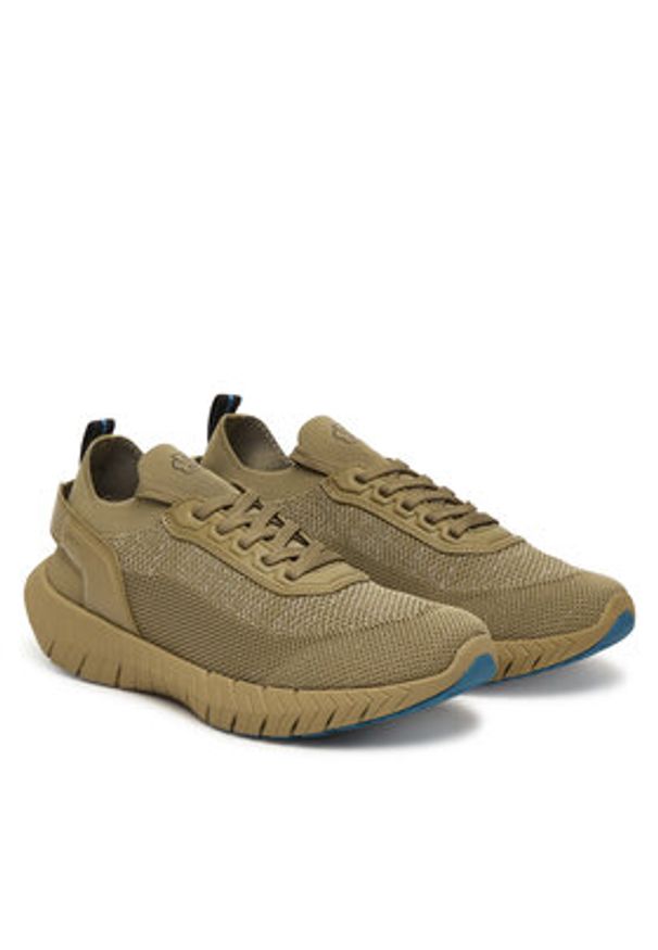 BOSS Sneakersy Motion 50562620 Beżowy. Kolor: beżowy. Materiał: materiał